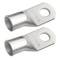SELTERM 2pcs 4/0 AWG (XL) 1/2" Stud Tinned Copper Wire Lugs, Battery Lugs,Ring Terminals, Battery Cable Ends, 0000 Gauge Ring Terminal Connectors,UL Marine Grade Electrical Battery Terminal Connectors
