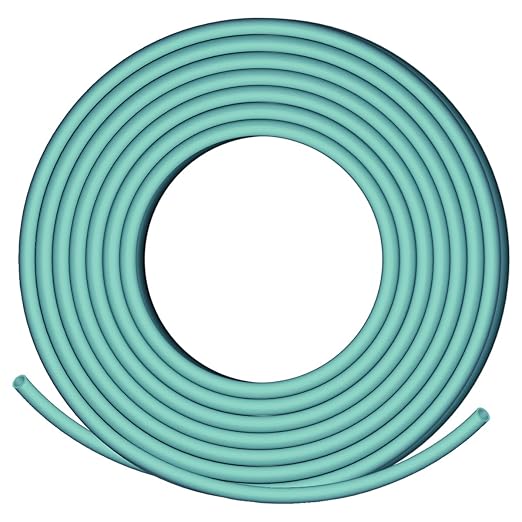 XHF 1/8 Inch 20Ft 3:1 Waterproof Heat Shrink Tubing Roll Marine Grade Adhesive Lined Heat Shrink Tube, Insulation Sealing Oil-Proof Wear-Resistant Green