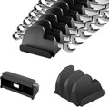 48PCS Magnetic Modular Wrench Organizer with Black, Wrench Holders Organizers with Metric & SAE Label,Wrench Tool Organizers for Tool Drawer Storage