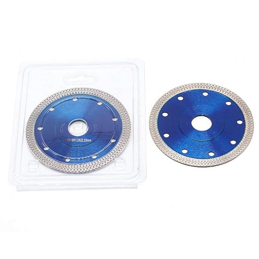 4.5 Inch 2Pcs/Box Super Thin Diamond Tile Blade Porcelain Saw Blade for Cutting Porcelain Tile Granite Marbles