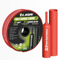 Heat Shrink Tubing 50 Feet Roll, 3:1 Ratio Adhesive Lined Marine Grade Shrink Wrap Tubing,Industrial Heat Shrink Tube Electrical 1in Red