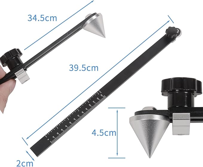 Sliding Sag Scale, Dirt Bike Rear Shock Sag Tool Aluminum Suspension Sag Setting Tool