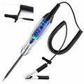 Test Light Automotive, 3-60V DC LED Digital Circuit Tester, Heavy Duty Light Tester with Voltmeter, Auto Voltage Tester Electric Probe Test Pen for Fuse, Battery, Polarity