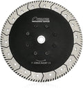 SHDIATOOL 9 - Inch Diamond Saw Blades Cutting Disc Two-in-One Design Cut Grind Sharpen Marble Granite Concrete and Bricks 5/8"-11