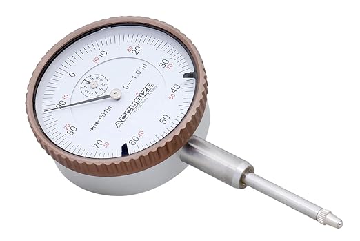 Accusize Industrial Tools 0-1'' by 0.001'' Dial Indicators, P900-S102