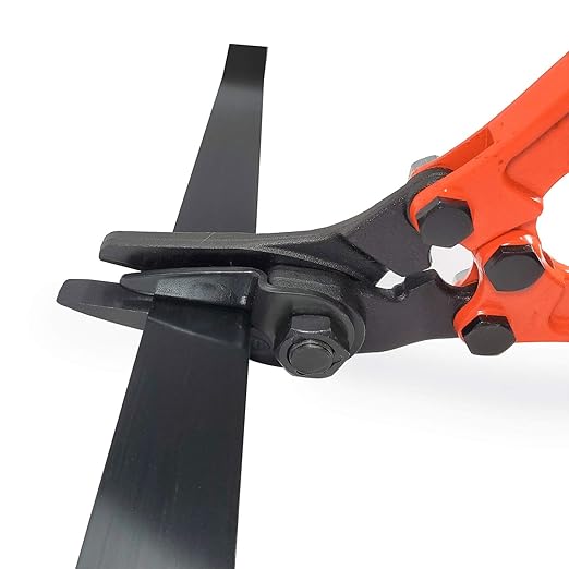 IDL Packaging PRO Strapping Tool Set for 1 1/4" Steel Strapping – Heavy-Duty Tensioner, Sealer, Cutter for Metal Banding – Packaging Strapping Tool Kit to Secure Heavy Packages
