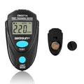 allsun EM2271A Digital Paint Gauge Thickness Meter, Car Mini Coating Paint Tester LCD 2.2mm/80mil Data Hold Black