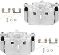 cciyu Front Left & Right Brake Calipers Assembly w/Bracket 19B3826 19B3827 2009 2010 2011 2012 2013 2014 2015 For Honda For Pilot