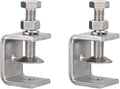 2 Pack 304 Stainless Steel C Clamps with 30mm/1.18" Stable Wide Jaw Opening Tiger Clamp for Woodworking Welding Construction Household Mount