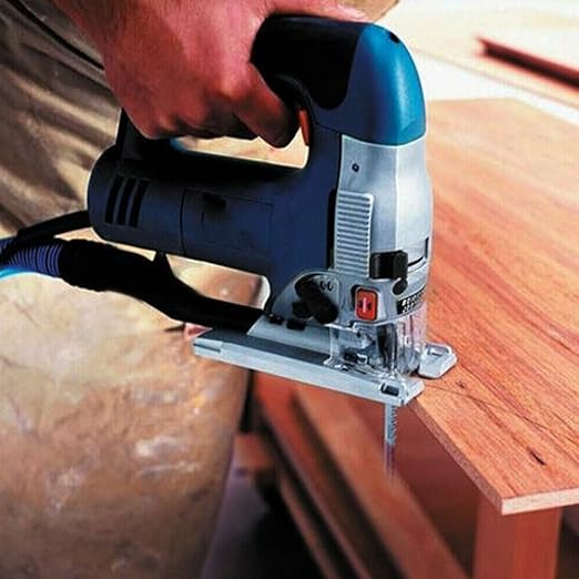 25Pack T101B T-Shank Jigsaw Blades - 4 Inch 10 TPI Contractor Jig Saw Blades Set Made with High Speed Carbon Steel Precise Clean Straight Cutting Wood Boards Plastic PVC