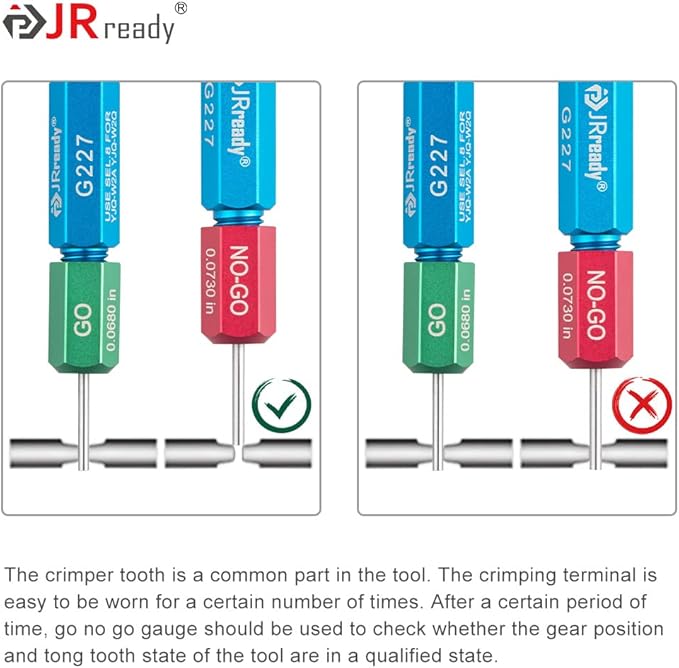 JRready JST1515-ASF1 M22520/1-01 Crimping Tool Kit MIL Connector Barrel Terminal Heavy Duty Wire Crimper NEW-ASF1 & PH102 PH103 PH104& UF6-UF2-5 M22520/1-05 Positioner G125 for 12-26 AWG wire harness