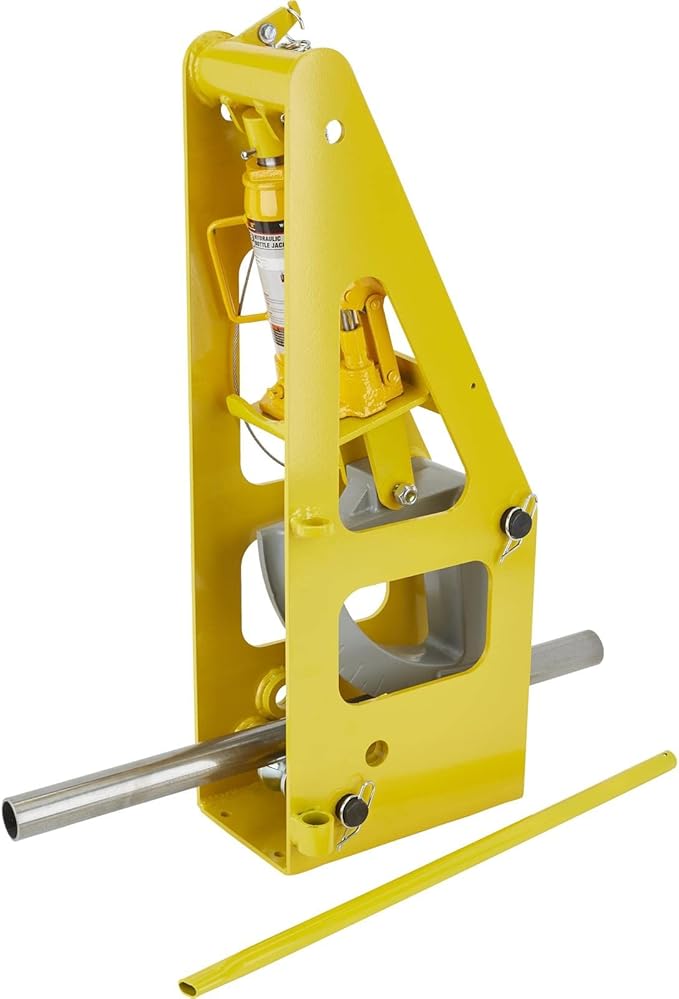 3rd Generation Hydraulic Tubing Bender for Round Tubing, Hydraulic Pipe Bender for Roll Cage Tubing, 1.00 Inch Round Dimple Die
