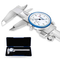 Dasqua Dial Caliper 6 inch Measuring Tool,Professional High Precision Caliper,Double Shock-Proof for Machinists,Laboratory,Accuracy ±0.001"