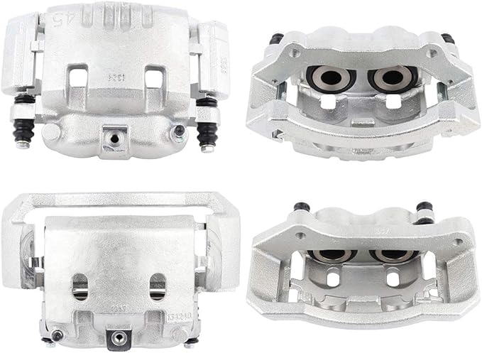 cciyu Front & Rear Brake Calipers Assembly w/Bracket 18-B4891 18-B4890 18-B4895 18-B4894 For Dodge For Ram 1500 2006-2008,For Dodge For Ram 2500 2004-2008,For Dodge For Ram 3500 2003-2008
