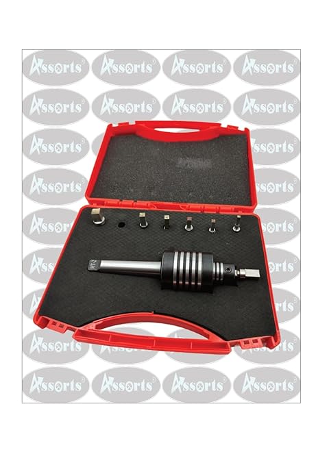 Assorts Lathe's Live Revolving Center MT-2 Shank Teng Style Featuring Square Tool and Rotary Broach (HSS) for Superior Machining Accuracy and Versatility