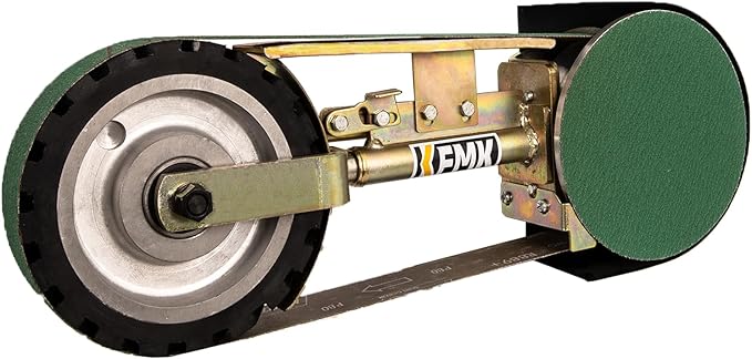 2"x48" Belt Grinder Attachment for Bench Grinders with 7 Inch Contact Wheel, 2x48 Inch Belt and 7 Inch Disc Sander Attachment for 8" or 10" Bench Grinders