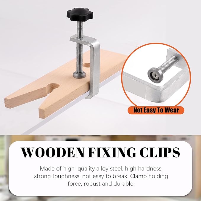 Tanstic 15-Piece Jewelry Saw Frame Kit with Blades, Bench Pin Clamp Set, V-Slot V-Top Bench Pin, Adjustable Cutting Tools for Jewelry Making