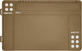Gun Cleaning Mat, Premium Magnetic Pad With Organizer Parts Tray, Anti-Slip Rubberized Pistol Mat, Protective Workbench Mat for Gun Cleaning (16.5"x 10.43")