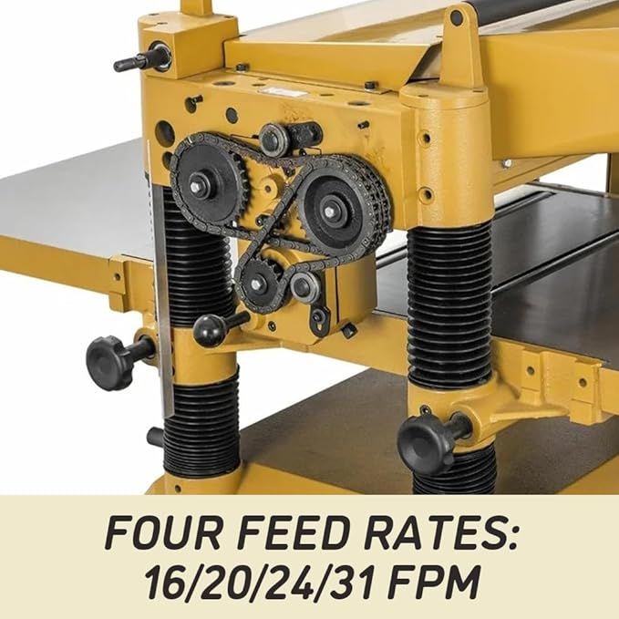 Powermatic 20-Inch Planer, Helical Cutterhead, 5 HP, 230V 1Ph (Model 209HH)