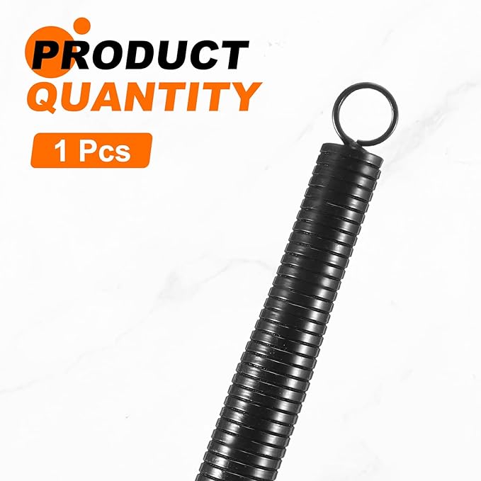 HARFINGTON PVC Spring Tube Bender 20mm OD 430mm Long A Type Conduit Pipe Bender Bending Spring for Pipe Bending Devices in Home Hydropower, Black