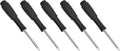 5PCS Mini Phillips Screwdriver, 5mm Cross Head with Black Non-slip Handle for Small Appliances, 5.71"(145mm) Total Length, Magnetic