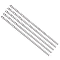 Drill Bit, 0.6mm Cutting Diameter, 4241 HSS 118° Cutting Angle Uncoated Bright Versatile Jobber Bits - (Applications: for Drilling Plastic Wood Soft Metal), 5-Pieces