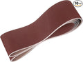 HARFINGTON 6 x 89 Inch Sanding Belts, 10 Pcs 320 Grits Aluminum Oxide Abrasive Belt Sander File Belt for Woodworking, Metal Polishing, Knife Sharpener
