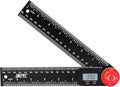 Digital Angle Finder Protractor, Angle Finder Ruler, 7inch 200mm 7inch/200mm, Angle Measuring Tool for Woodworking,Carpenter,Construction,DIY Measurement