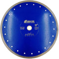 SHDIATOOL 12-Inch Diamond Saw Blade Cutting Disc for Porcelain Tile Ceramic Granite Marble Brick Turbo Cutting Wheel on Angle Grinder