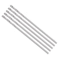 Drill Bit, 0.5mm Cutting Diameter, 4241 HSS 118° Cutting Angle Uncoated Bright Versatile Jobber Bits - (Applications: for Drilling Plastic Wood Soft Metal), 5-Pieces
