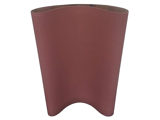 37 x 75 Inch Sanding Belts - 80 Grit Aluminum Oxide Belt Sanders for Woodworking and Metal, German Quality Heavy Duty Cloth Belt Sanding with Smooth Running Joint, Wide Sander Belts - 5 Pack