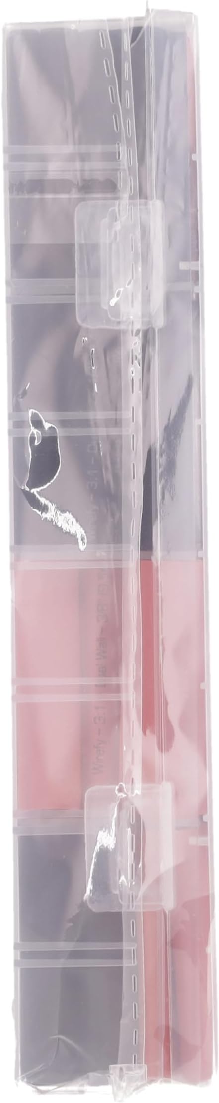 Wirefy Heat Shrink Tubing Kit – Wire Heat-Shrink Tubing Adhesive Lined – Waterproof Heatshrink Tubing with Adhesive – Black and Red Large Shrink Tubing – UL Listed – 200PCS