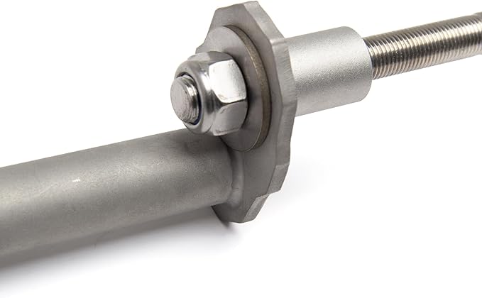 Reinforcement Crash Bars Compatible with BMW R 1300 GS OEM Accessory Crash Bars – 1 Inch Diameter Stainless Steel Tubing - Alloy Clamps with Thick Flanges for Extra Strength & Safety - Silver