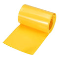 MECCANIXITY Battery Wrap PVC Heat Shrink Tubing 48mm Dia 75mm Flat 10 Feet(3meters) Yellow Good Insulation for Battery Pack