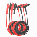 4PCS Banana Plug to Alligator Clip Lead Cable, 3.3ft / 1m Multimeter Test Leads, 1000V 15A Soft Silicone Electronic Test Lead for Multimeter Electrical Testing