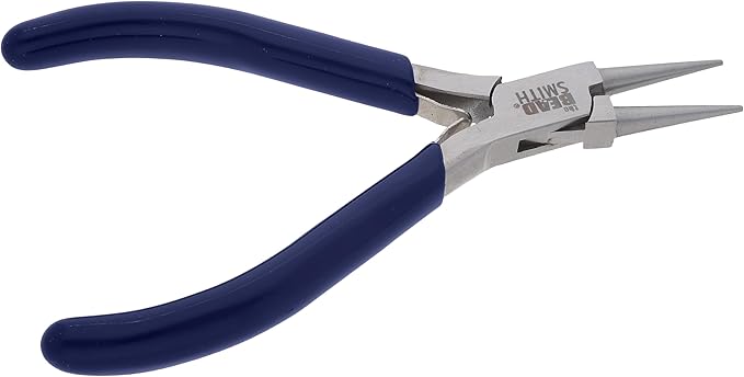 The Beadsmith Round-Nose Pliers for Bending and Looping Wires, Jewelry Making Supplies