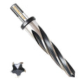 15/16" Reamer Drill Bit for Metal, M2 HSS Taper Reamer for Steel, Alloy, Wood, Plastic to Align, Enlarge Holes – 5-Spiral Flutes,1/2" Non-Slip Shank, 24mm Car Reamer, Bridge Construction Reamer.
