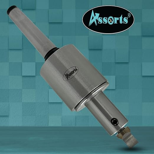 ASSORTS Precision Rotary Broach with MT-2 Shank (M-10/1.5” Drawbar Thread) and H.S.S Square Punch 7 Pcs– Ideal for CNC, Lathe, Milling & Drilling Machines