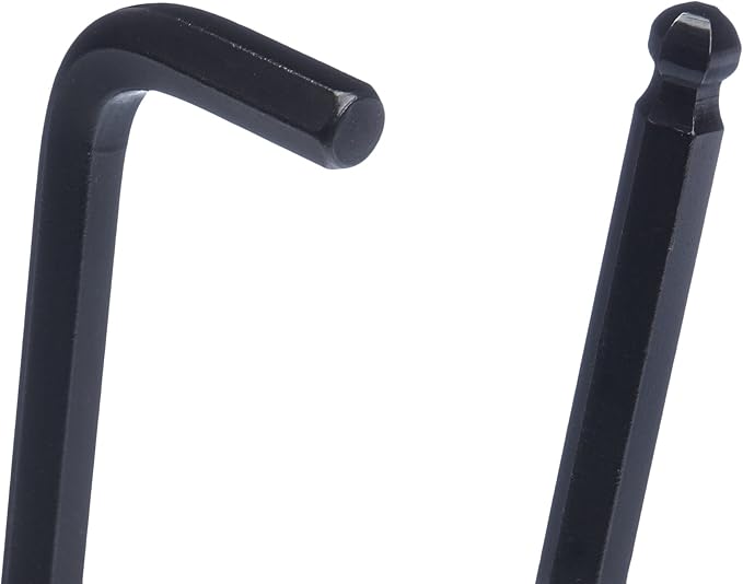 Amazon Basics Hex Key Allen Wrench, Long Arm, Metric and Standard Sizes, 26-Piece
