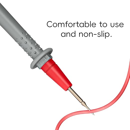 Goupchn Multimeter Test Leads Kit Banana Plug with Push On Alligator Clips Precision Sharp Probes Digital Electrical Test Probes 1000V 10A