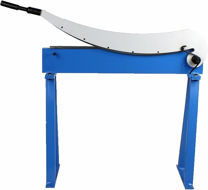 Erie Tools Manual Guillotine Shear 32" x 16 Gauge Sheet Metal Plate Cutting Cutter w/Stand