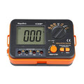 Megohmmeter Insulation Resistance Tester, 1999 Counts Megaohm Meter 200MΩ~2K Megohm Megger with DC250/500/1000V AC750V Testing Voltage, Digital Multimeter Measure with Data Hold Backlit