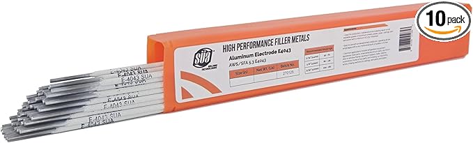 SÜA - Aluminum E4043 Stick Electrode Rod 3/32'' x 14'' - (1 Lb)