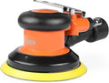 Pneumatic Random Orbital Sander 5" Air Palm Sander, Speed Adjustable Professoinal Da Sander for Woodworking, Metal and Auto Bodywork