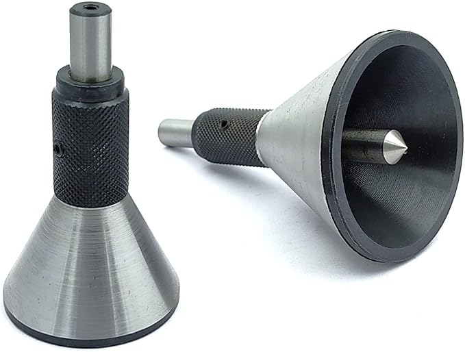 Engineer Machinist Bell Punch Hand DIY Tool for Center Finding on a Round Bar Machine Tools ((SET OF BOTH))