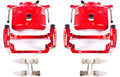 Power Stop Front S2658 Pair of High-Temp Red Powder Coated Calipers for Acura EL 2001-2005, Honda Civic 2001-2005 [Model Specific]