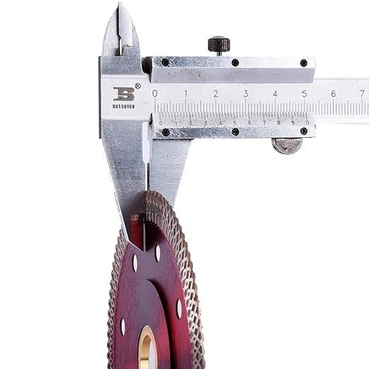 GoYonder 4 Inch Super Thin Diamond Tile Saw Blade for Angle Grinder, Dry Wet Cutting of Ceramic Tile, Concrete, Granite