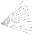 Murtenze 12PCS Spiral Scroll Saw Blades, Plain End Saw Blades Assortment for Wood Metal Cutting Sawing Carve (#4 Wood Cutting)