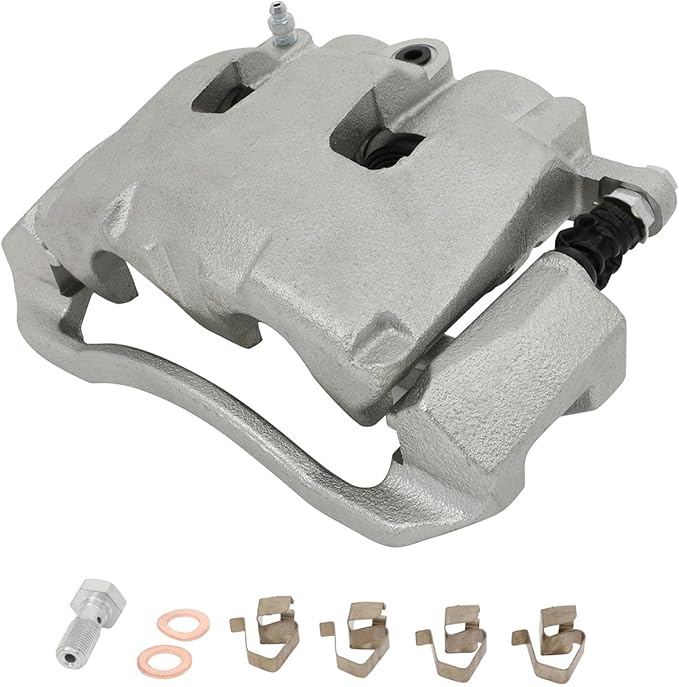 cciyu Front Brake Caliper w/Bracket 18B5055 For Chrysler For Aspen,For Dodge For Durango(Only Fit Front Right); For Dodge For Dakota/For Ram 1500,For Ram For 1500/For 1500 Classic(Only Fit Front Left)