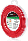 Chanzon 2:1 Ratio 3/16" (5mm) Heat Shrink Tubing 8Ft Roll (2.5M Total Length) Red Polyolefin Sleeving Wrap Shrinking 2 to 1 1pcs
